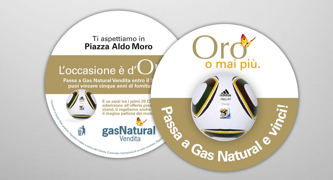 Operazione promozionale "Mondiali 2010" Gas Natural Vendita