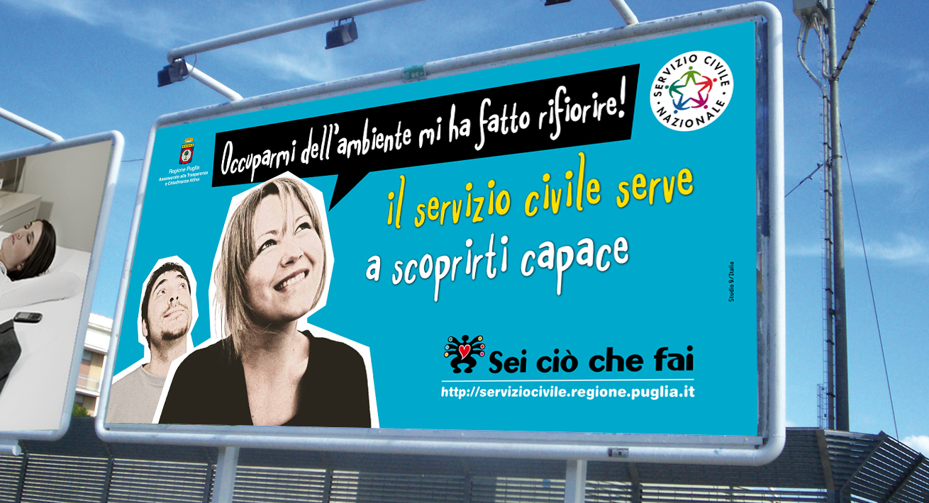 Campagna recruiting - Servizio Civile / Regione Puglia