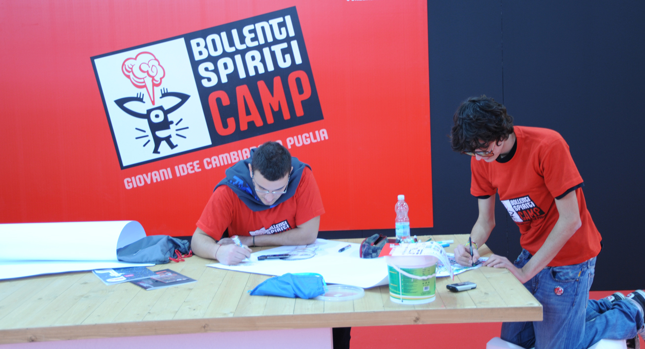 Evento Creative Camp Bollenti Spiriti / Regione Puglia
