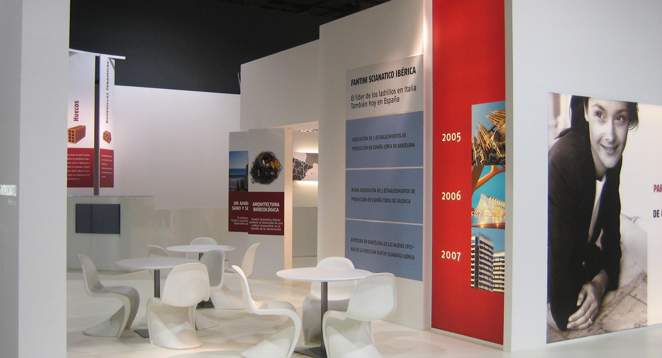 Stand Saie e Stand Construmat Barcellona Fantini Scianatico