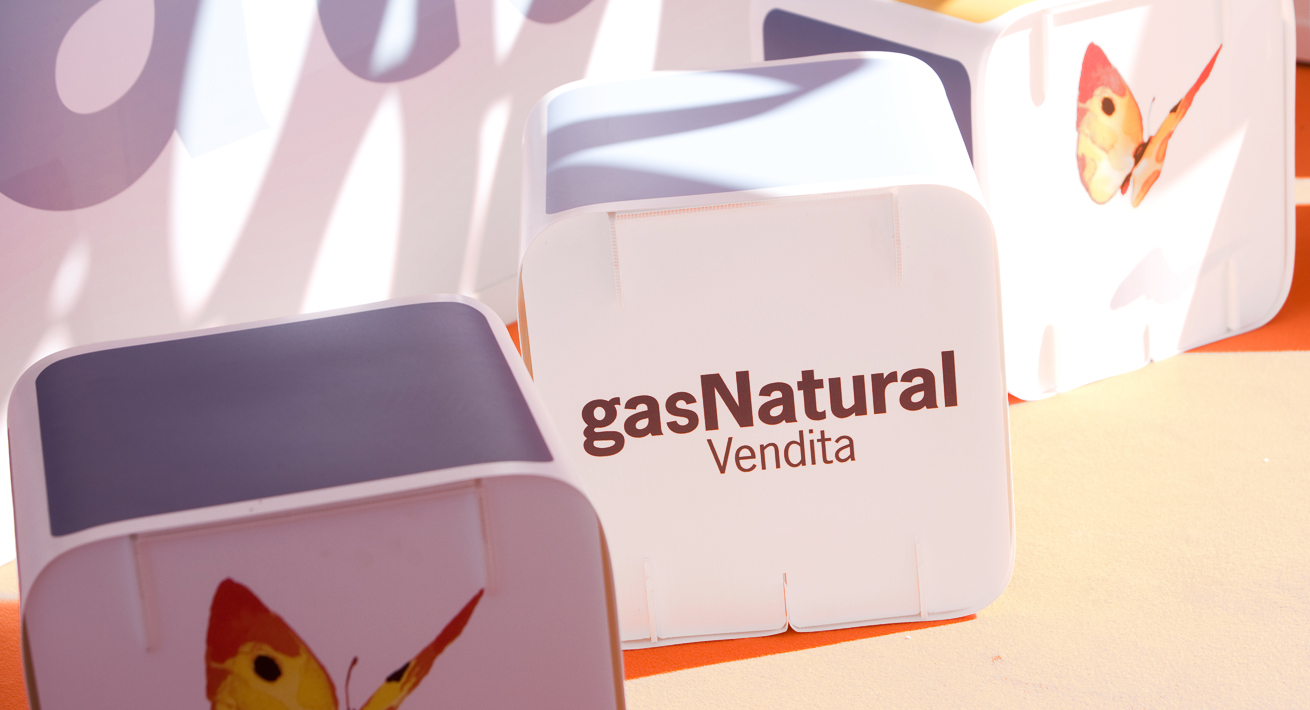 Stand promozionale Fiera del Levante Gas Natural Vendita